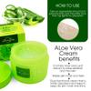 100% Certified VEGAN Aloe Moisturizing Face and Body Cream. Perfect to Refresh, Sooth and Moisturize Irritaded, Dry Skin. Deeply Nourishing Day and Night Cream, Contains Natural Ingredients and known Anti Oxidants. Effective against Acne Scars and Ro view 2