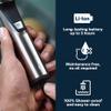 Norelco Philips Multigroom 7000 Series, All-in-One Trimmer, Beard Trimmer and Hair Clipper, 19-Piece Men's Grooming Kit for Beard, Head, Hair, Body, and Face, Soft Pouch, MG7910/49 view 4