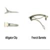 Pig Pinwheel Hair Bow view 3