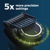 Norelco New Philips Multigroom Series 9000-21 Piece Men's Grooming Kit for Beard, Body, face, Nose, Ear Hair Trimmer w/Premium Storage case, MG9510/60 view 3
