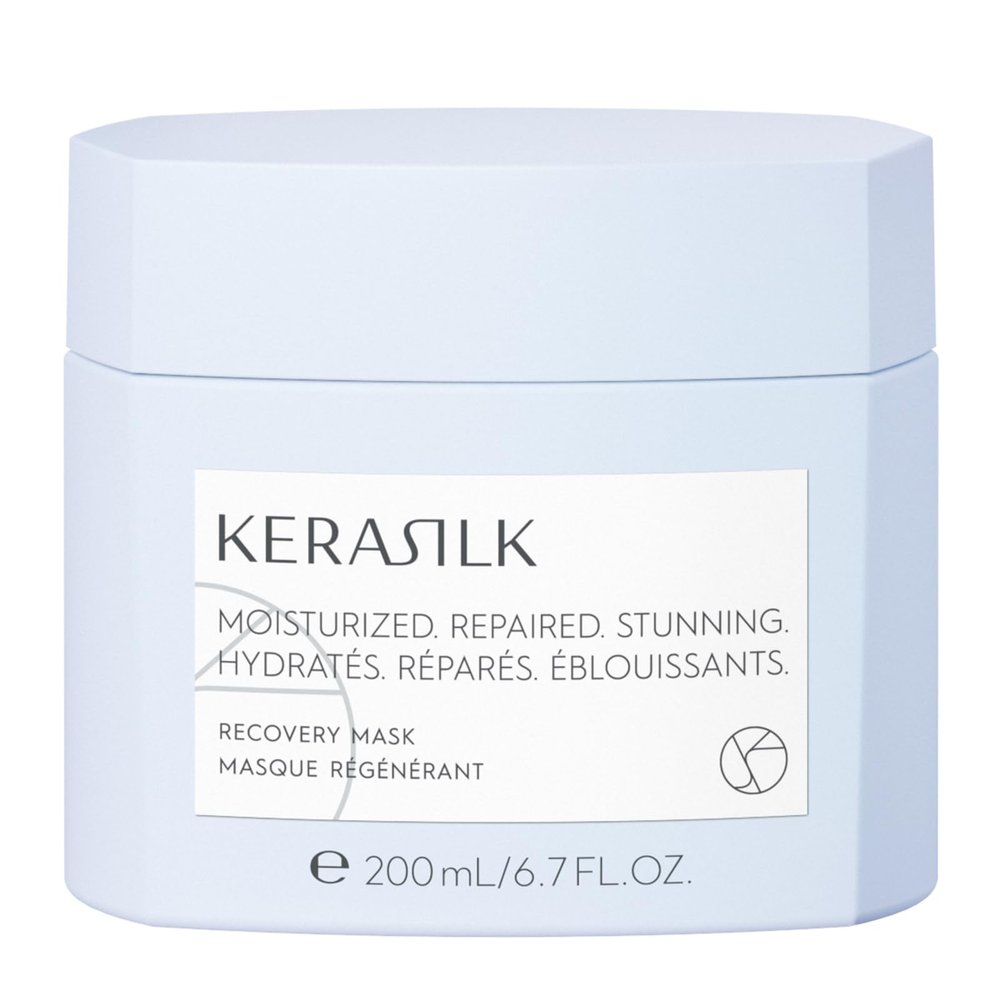 KERASILK Recovery Mask | Provides Deep Moisture & Nourishment | Prevents Hair Breakage & Recurring Dryness | For Dry, Stressed & Damaged Hair | Ideal For Various Hair Types & Textures| 200ml