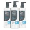 DOVE MEN + CARE Advanced Care Face + Body Cleanser Dry Repair 3 Count for Dry Skin Cleanser with Smooth Shea Butter 16.9 oz view 1