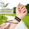 100 Pack Seamless Cotton Elastic Hair Ties for Women, Ponytail Holders, Stretch Hair Accessories, No Crease No Damage for Thick Hair (Dark Brown) view 3
