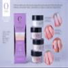 Glazed Nude set 4 pc acrylic powder 14g ea. Organic Nails Ultimo view 1