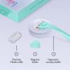 Billie Razors for Women Shave Kit  Razor + 4 x 5-Blade Razor Refills + Magnetic Holder  Minty view 3