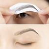 Bliss and Beyond USA, 2 Sheets Waterproof Eyebrow Tattoo Stickers, Long Lasting, Natural Looking Fake Eyebrows for Alopecia, Chemo, Cancer Gift. Same Size (Natural Hollywood, Dark Brown) view 3