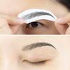 Bliss and Beyond USA, 2 sheets eyebrow tattoo waterproof sticker, Long Lasting, Natural Looking Fake Eyebrow for Alopecia, Chemo, Cancer gift. Same Size eyebrow tattoos (Natural Miami, Black) view 2