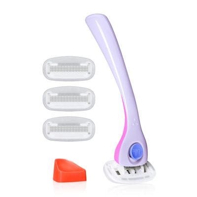Billie Razors for Women Shave Kit  Womens Razor + 4 x 5-Blade Razor Refills + Magnetic Holder  DreamPop