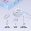 Billie Razors for Women Shave Kit  Womens Razor + 4 x 5-Blade Razor Refills + Magnetic Holder  Cool Blue view 2