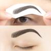 Bliss and Beyond USA, 2 sheets eyebrow tattoo waterproof sticker, Long Lasting, Natural Looking Fake Eyebrow for Alopecia, Chemo, Cancer gift. Same Size eyebrow tattoos (Dramatic Hollywood, Black) view 2