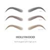 Bliss and Beyond USA, 2 Sheets Waterproof Eyebrow Tattoo Stickers, Long Lasting, Natural Looking Fake Eyebrows for Alopecia, Chemo, Cancer. Same Size (Dramatic Hollywood, Light Brown) view 2