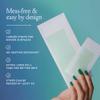 Billie Wax Kit - Body & Underarm - Easy & Convenient - No Heat - Made With Aloe & Avocado Oil - Vegan Soft-Gel - 36 wax strips - 6 post-wax serum wipes view 2