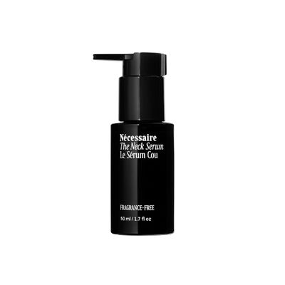Ncessaire The Neck Serum. Fragrance-Free. 5 Peptides for Tech + Aged Neck. Skin Feels Firm, Looks Lifted. Hypoallergenic. Dermatologist-Tested. 50 ml