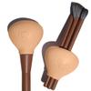 brush bubble Original Silicone Makeup Brush Covers for Travel, A Storage & Organizer Case for Brushes to protect Makeup Bag, Universal Design For Single & Multi-fit, Peach Tan, 2 Pack Set view 1