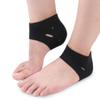 Gel Cracked Silicone Heel Dry Socks Unisex Moisturizing Protectors Foot Skin Socks Screen Print Socks (Black, One Size) view 3