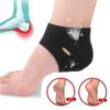 Gel Cracked Silicone Heel Dry Socks Unisex Moisturizing Protectors Foot Skin Socks Screen Print Socks (Black, One Size) view 4