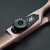 XUANFENG 6 inch pink professional hair scissors 9cr18q steel cutting and thinning scissors are suitable for salon hairdressers, men, women, children and adults (Cutting scissors) view 3