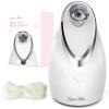 YourMate Facial Steamer Nano Ionic Face Steamer, Adjustable Nozzle with Aromatherapy Warm Mist for Sinuses Moisturizing Humidifier Unclogs Pores, Homeuse Vaporizador Facial (White) view 1