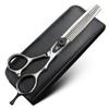 XUANFENG 6 inch Silver Professional Hair Scissors 9cr18 Steel Cutting and thinning Scissors are Suitable for Salon Hairdressers, Men, Women, Children and Adults (Thinning Scissors) view 1