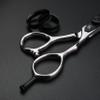 XUANFENG 6 inch Silver Professional Hair Scissors 9cr18 Steel Cutting and thinning Scissors are Suitable for Salon Hairdressers, Men, Women, Children and Adults (Thinning Scissors) view 4