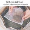 Foldable Foot Basin Portable Foot Bath Foot Soaking Bath Basin Foot Soak Tub Multifunctional Laundry Bucket Storage Bags 5 Layers Of Insulation With Insulation Cover Fully Wrapped Knee Fumigation ( Co view 4