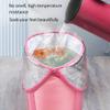 Foot Soaking Tub Foldable Foot Basin Portable Foot Spa Collapsible Foot Spa Foot Soak Tub Multifunctional Laundry Bucket Storage Bags With Insulation Cover Fully Wrapped Knee Fumigation ( Color : Pink view 4