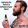 Bad Boy Beard Co. Beard Oil - Invigorating Blend (Cedarwood/Peppermint/Lavender) - All Natural Ingredients - 1oz view 2