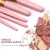 ZOREYA Makeup Brush Set - 15 Pcs Premium Synthetic Foundation Concealers Eye Shadows Make Up Brush,Eyeliner Brushes(Pink) view 3