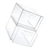 Homoyoyo 2pcs Boxes Storage Box Clothes Storage Bag Cosmetic Container Clear Makeup Stackable Organizer Drawers Stackable Drawers Organizing Glove Box The Pet Dressing Table view 1