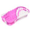FOMIYES Silicone Body Scrubber for Exfoliation and Massage Double-Sided Bath Brush Hook Ergonomic Design for and Scalp Care and Comfortable Use view 1
