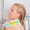 FOMIYES Silicone Body Scrubber for Exfoliating and Massaging Skin Shower Dual-Sided Scalp Brush Hook for Easy Storage for Men and Women view 4