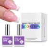 BTArtboxnails XCOATTIPS French Protecting DUO Builder Gel and Top Coat Set - Protect French Tips, No More Chipping view 1