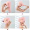 Cntqiang 4 Pieces Coral Velvet Quick Dry Hair Towel Wrap Head for Women Thicker Bath Towels (Pink PPL Blue Green) view 4