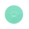 SOLUSTRE Round Makeup Brush Cleaning Pad Scrubber Tool for Easy Cleaning of Cosmetic Brushes Adorable Light and Convenient Makeup Accessory view 1