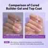 BTArtboxnails XCOATTIPS Protecting Builder Gel for Nails, No Chipping for Salon Effect 30+Days Long-lasting 15ml view 3
