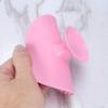 SOLUSTRE Round Makeup Brush Scrubber Cleaning Pad Cleaning Tool for Easy Makeup Brush Washing Cute view 3