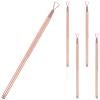 FOMIYES Nail Cuticle Trimming Removers Set 5pcs Stainless Steel Gel Polish Remover Nail Trimming Tools view 1