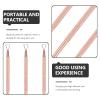 FOMIYES Nail Cuticle Trimming Removers Set 5pcs Stainless Steel Gel Polish Remover Nail Trimming Tools view 4