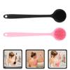 FOMIYES 2pcs Handle Bath Back Scrubber Silicone Body Brush for Shower Gentle Massage Exfoliation for Back Cleaning view 4