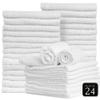 TEXTILE EMPIRE Salon Towels for Hair Stylist - Pack of 24, Not Bleach Proof, 16 by 27 Inches, Highly Absorbent Cotton Towels for Hand, Gym, Beauty, Spa, and Home Hair Care view 2