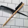 Wide Tooth Comb and Pro Finishing Brush Set Natural Texture Curly Hair and Beach Waves Volume and Smoothness PROMOTING HEALTHY HAIR, Curly Comb, teasing brush, ponytail brush. view 1