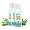 Eden Dews Organic Aloe Vera Gel 100% Pure & Natural Gel, Moisturizing, Face Skin & Hair Care, Made in USA, Unscented (3, (2 Oz)) view 1