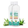 Eden Dews Organic Aloe Vera Gel 100% Pure, Moisturizing, Face Skin & Hair Care, Hydrating & Soothing for Dry Skin, Made in USA, Unscented, 16 oz, 2-Pack view 1