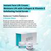 Instantly Ageless Skin Care Trio Bundle  Instant Face Lift Cream 25-Vial, Beauty Face Moisturizer with Collagen & Vitamin E, Anti Aging Exfoliator Facial Scrub  Eye Bag Remover for Mature Skin Care view 2