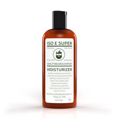 OakCityBeardCo. - Iso E Super - Body Moisturizer - 4oz/113gr - Woody - Cedarwood - Dry - Velvety - Amber