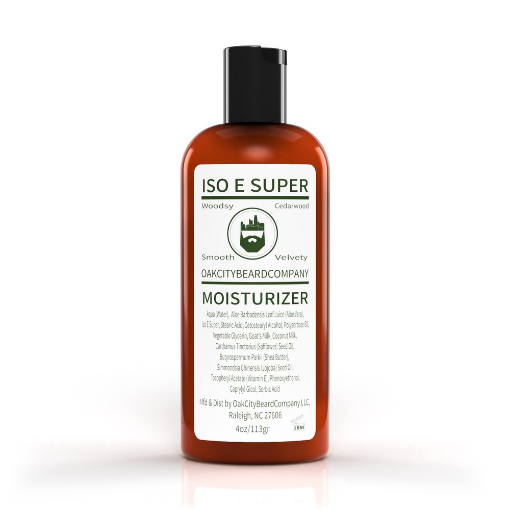 OakCityBeardCo. - Iso E Super - Body Moisturizer - 4oz/113gr - Woody - Cedarwood - Dry - Velvety - Amber