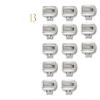 Flamingo Razor Women Shave Set with 1 Razor Handle, 13 Cartridges, 1Shower Holder view 4