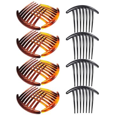 STOBOK 12pcs Hair Side Combs Fine Tooth Hair Combs for Women Decorative Accessories Versatile Styling Tool for and Updos
