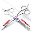 5.5/6/6.5 Inch Sharonds Hair Salon Professional Barber Scissors Hair Styler Professional Hair Styling Tools Hair Scissors Set (5.5 Inch 2 Pieces) view 2