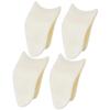 False Eyelashes False Eyelash Applicator Tool 4pcs Lash Plastic Mascara Applicator Guide for Convenient to Wear Lashes Eyelashes view 1